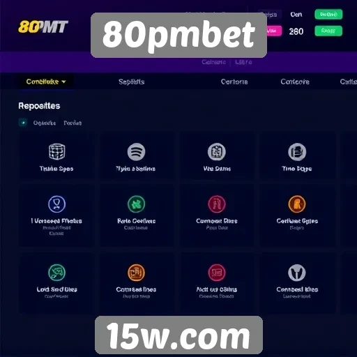 Recursos e funcionalidades do site 80pmbet